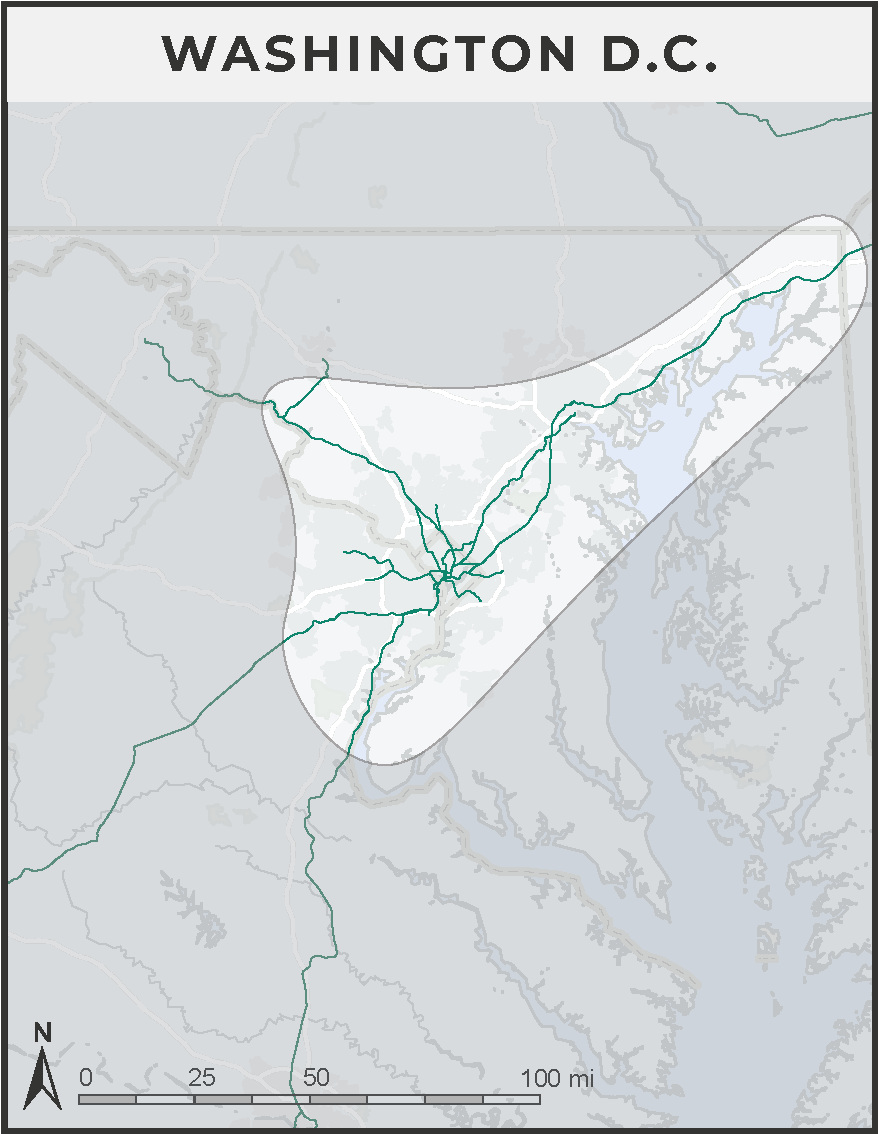 Washington D.C. rail system
