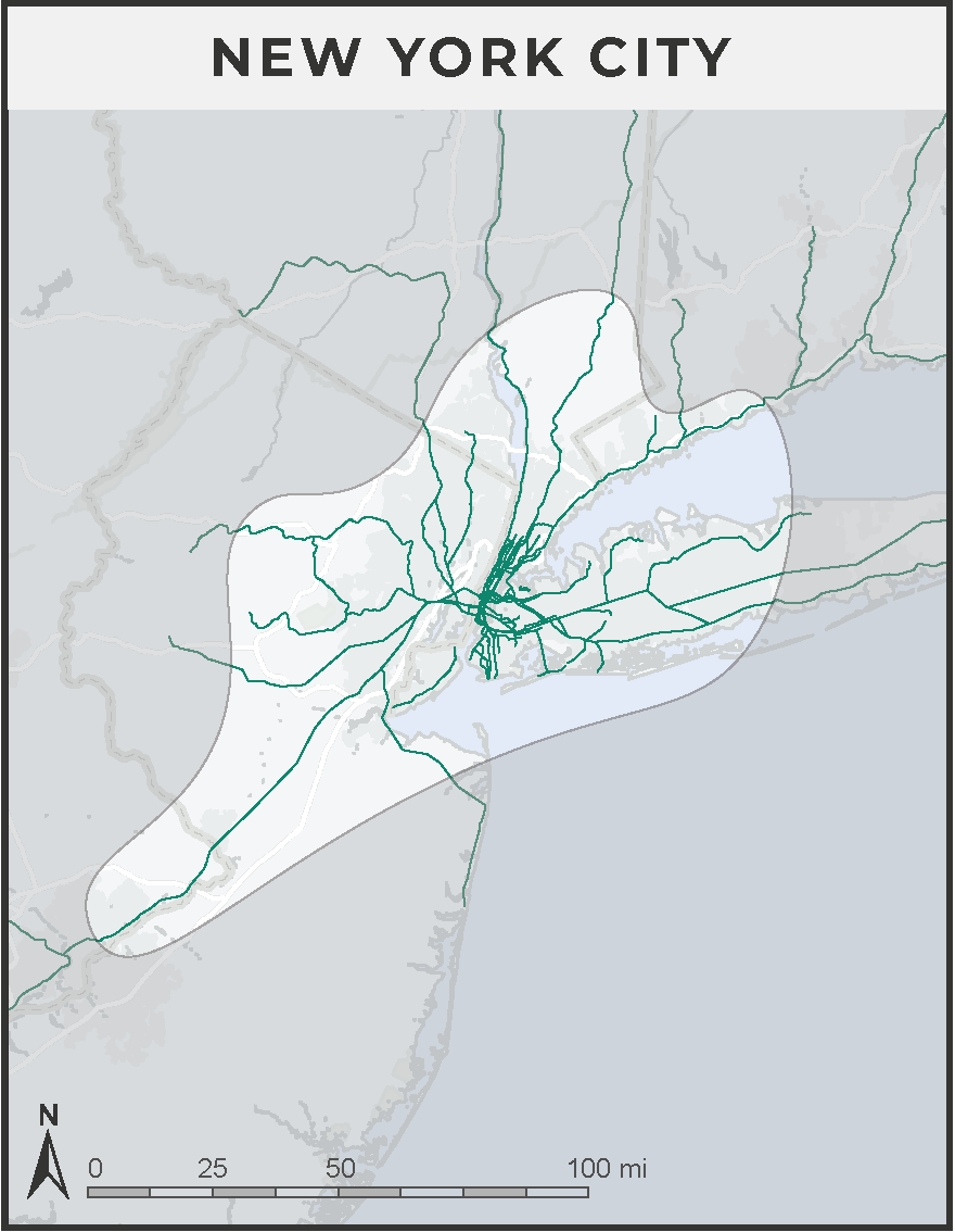 New York City rail system